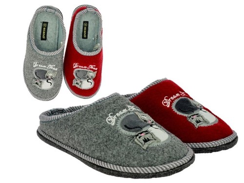 Damen pantoffel filzsohle - damen.-pantoffel,,