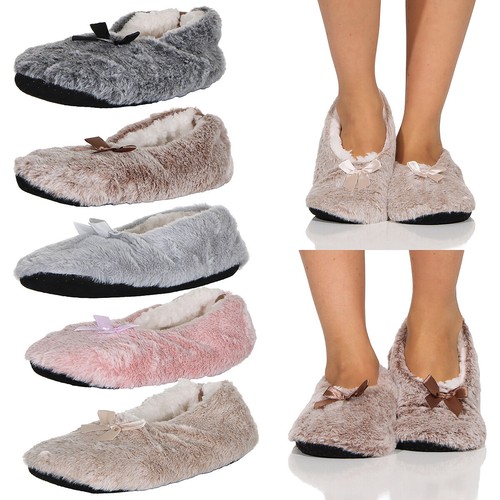 Damen hausschuhe ballerina - damen,