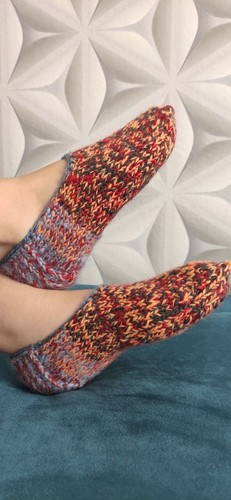 Dicke warme gestrickte socken - dicke,