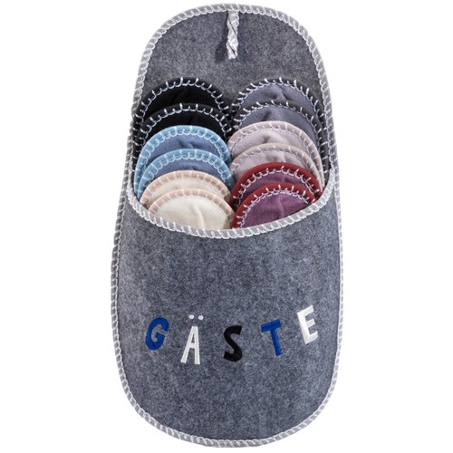 Gästepantoffel abs 6er set - gästepantoffel,
