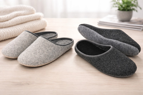 Herren damen filzpantoffeln - herren,