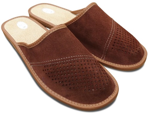 Leder hausschuhe pantoffeln - leder,